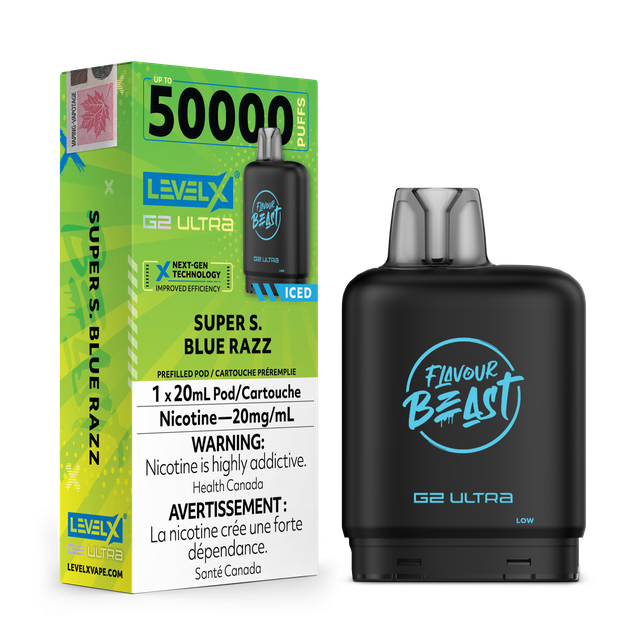 Level X Flavour Beast G2 Ultra Pods 50K