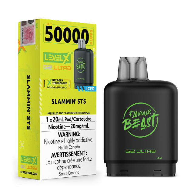 Level X Flavour Beast G2 Ultra Pods 50K