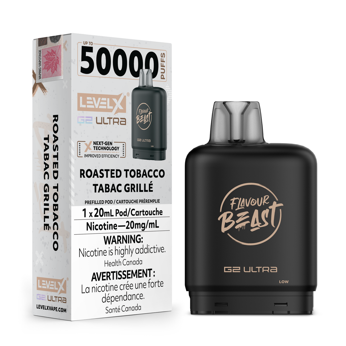 Level X Flavour Beast G2 Ultra Pods 50K