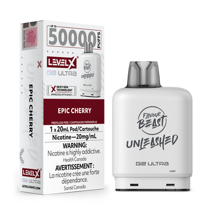 Level X G2 Unleashed Ultra Pods 50K - VAPEPUB