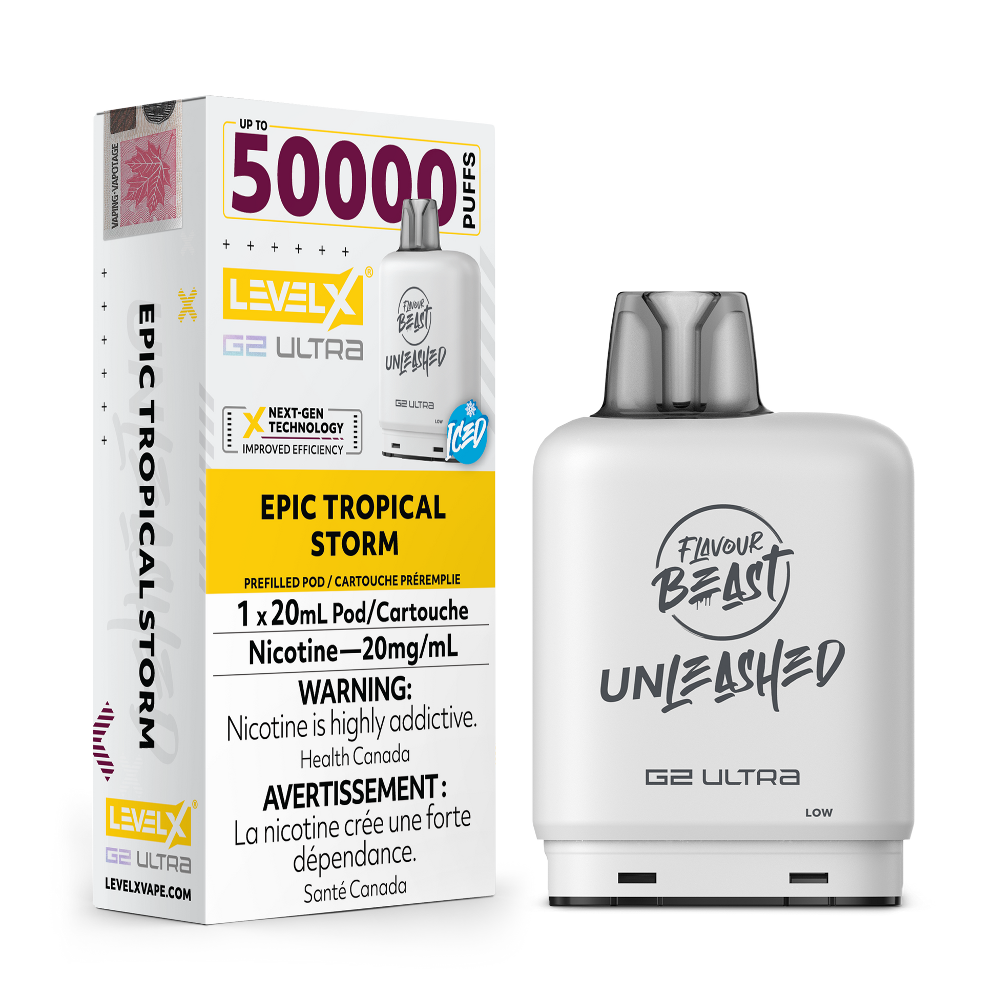 Level X G2 Unleashed Ultra Pods 50K Level X G2 Unleashed Ultra Pods 50K