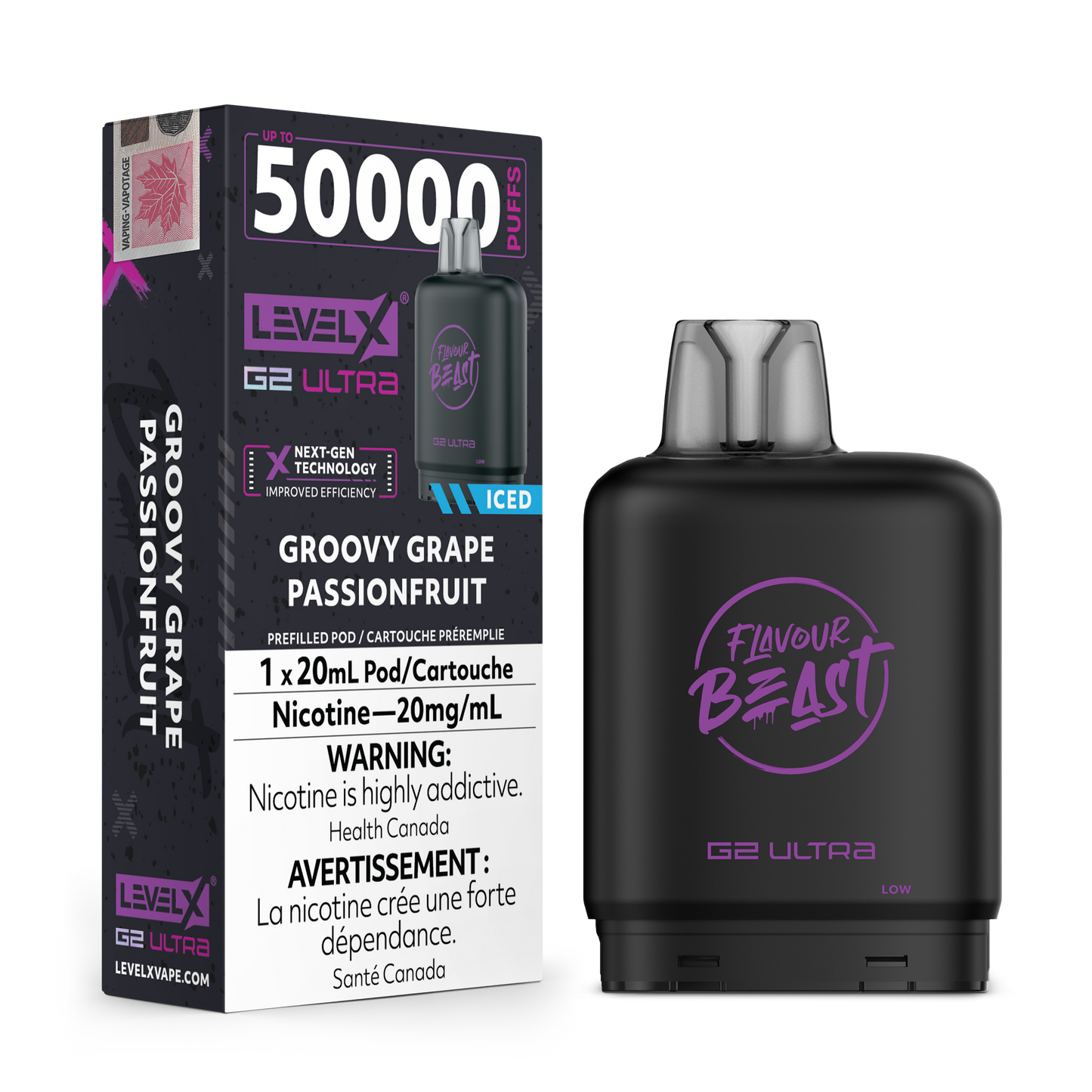 Level X Flavour Beast G2 Ultra Pods 50K