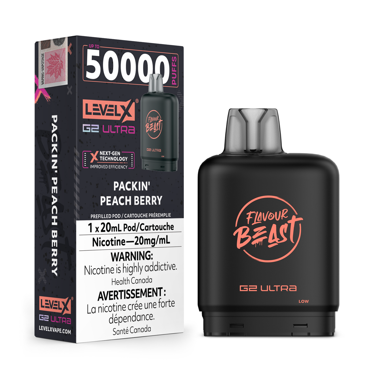 Level X Flavour Beast G2 Ultra Pods 50K