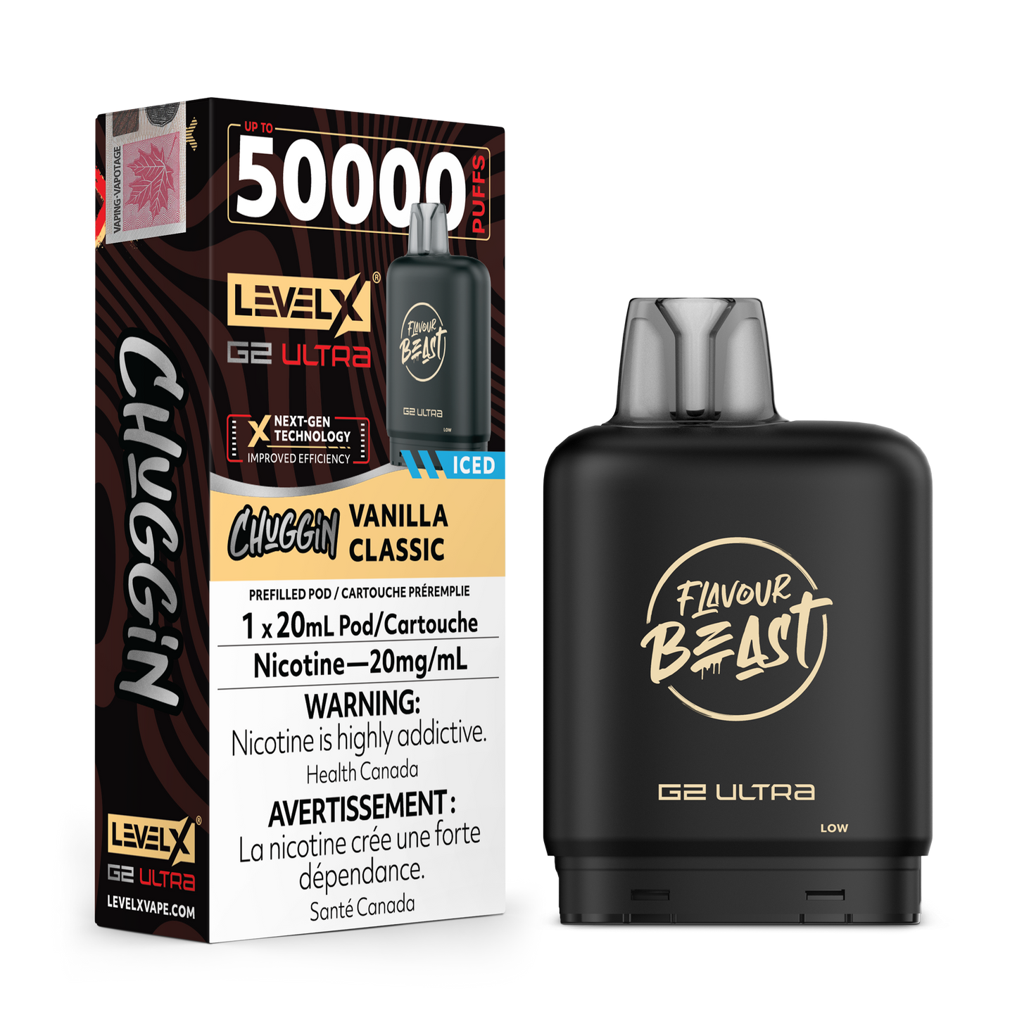 Level X Flavour Beast G2 Ultra Pods 50K