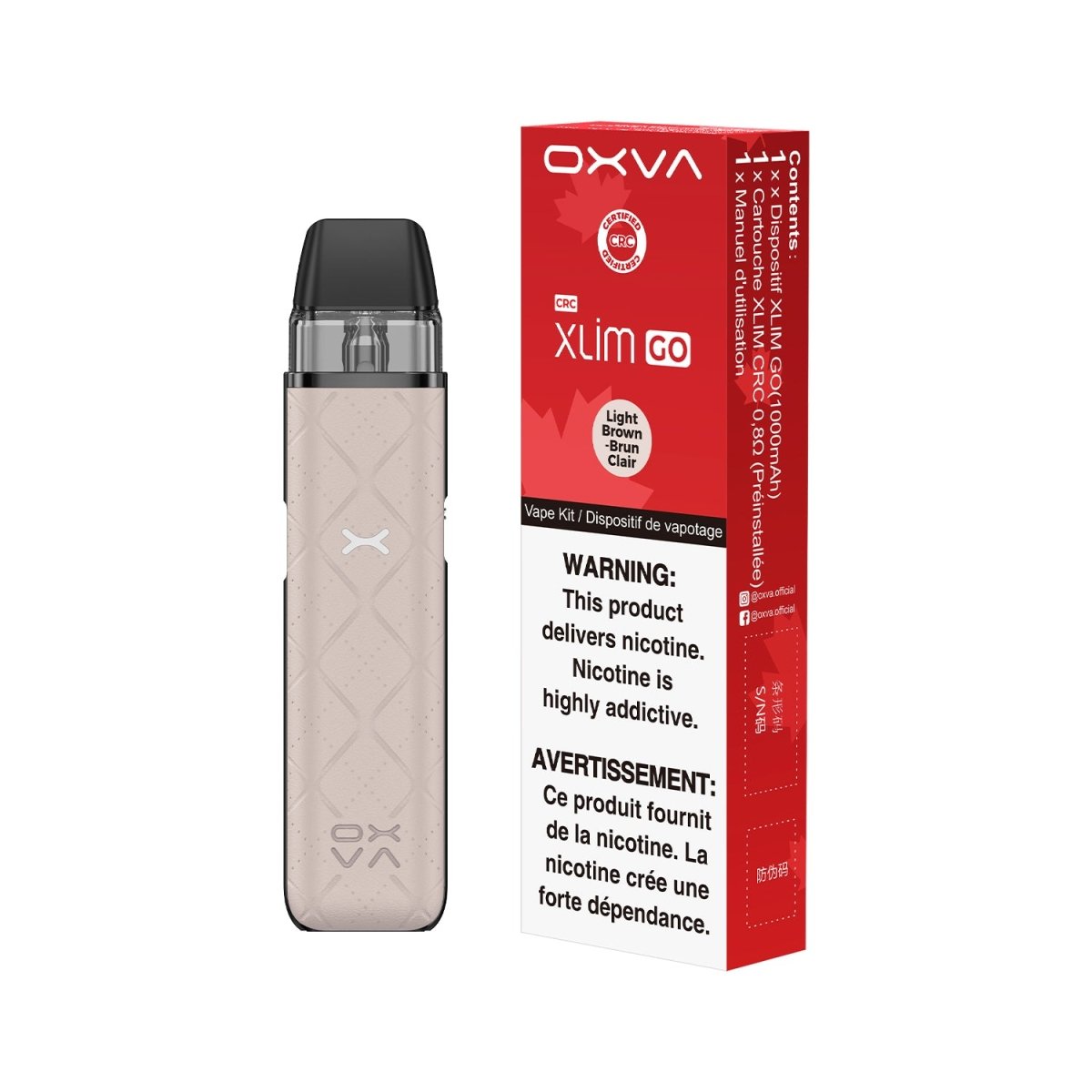 OXVA Xlim Go Pod Kit ( CRC )