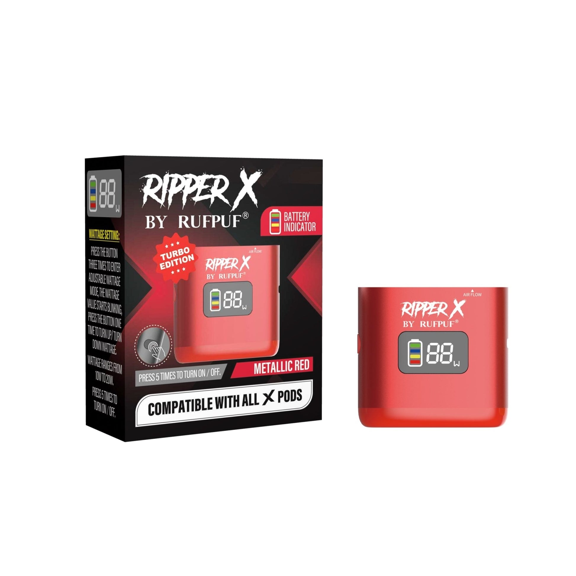 Ripper X Device Battery - VAPEPUB