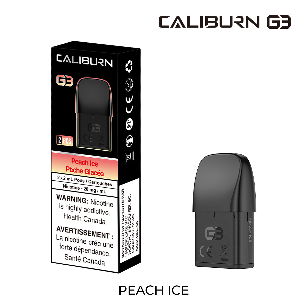 Caliburn G3 Pre-filled Pod Caliburn G3 Pre-filled Pod