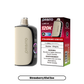 Orbito Lumo AI 120K disposable vape with Strawberry Kiwi Ice flavor, showing the colorful vape device and flavor packaging.