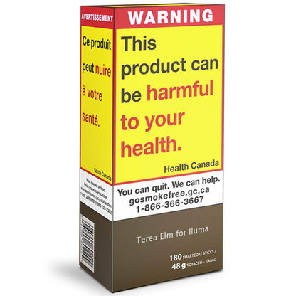 IQOS Terea Heat Sticks 180 pack showing tobacco sticks designed for heated tobacco devices.