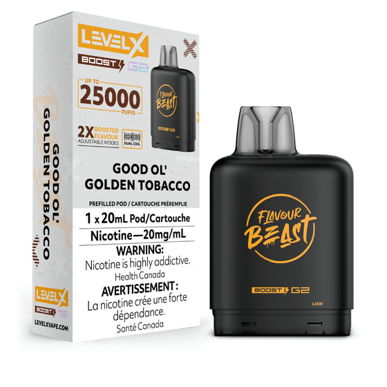 Flavour Beast Level X Boost Pods 25K - VAPEPUB