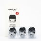 SMOK IPX 80 replacement pods for RPM, empty 3-pack, CRC version, designed for easy refill and vapor production.